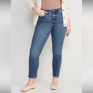 Old Navy OG high rise straight leg denim